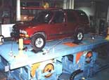 Vehicle T-type transmission testing platform